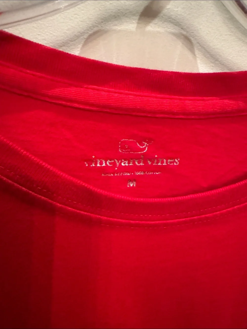 Vineyard Vines Red Kids' Long-Sleeve Pocket Tee